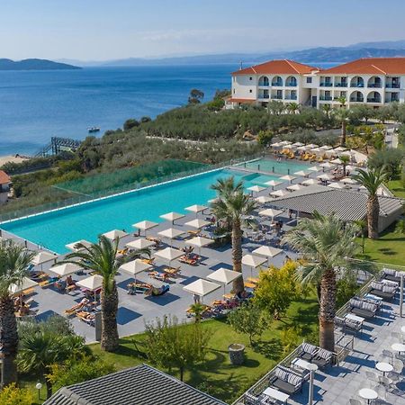 Akrathos Beach Hotel Ouranoupoli Bagian luar foto