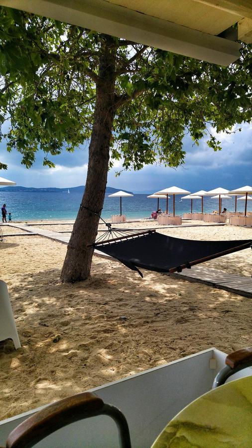 Akrathos Beach Hotel Ouranoupoli Bagian luar foto