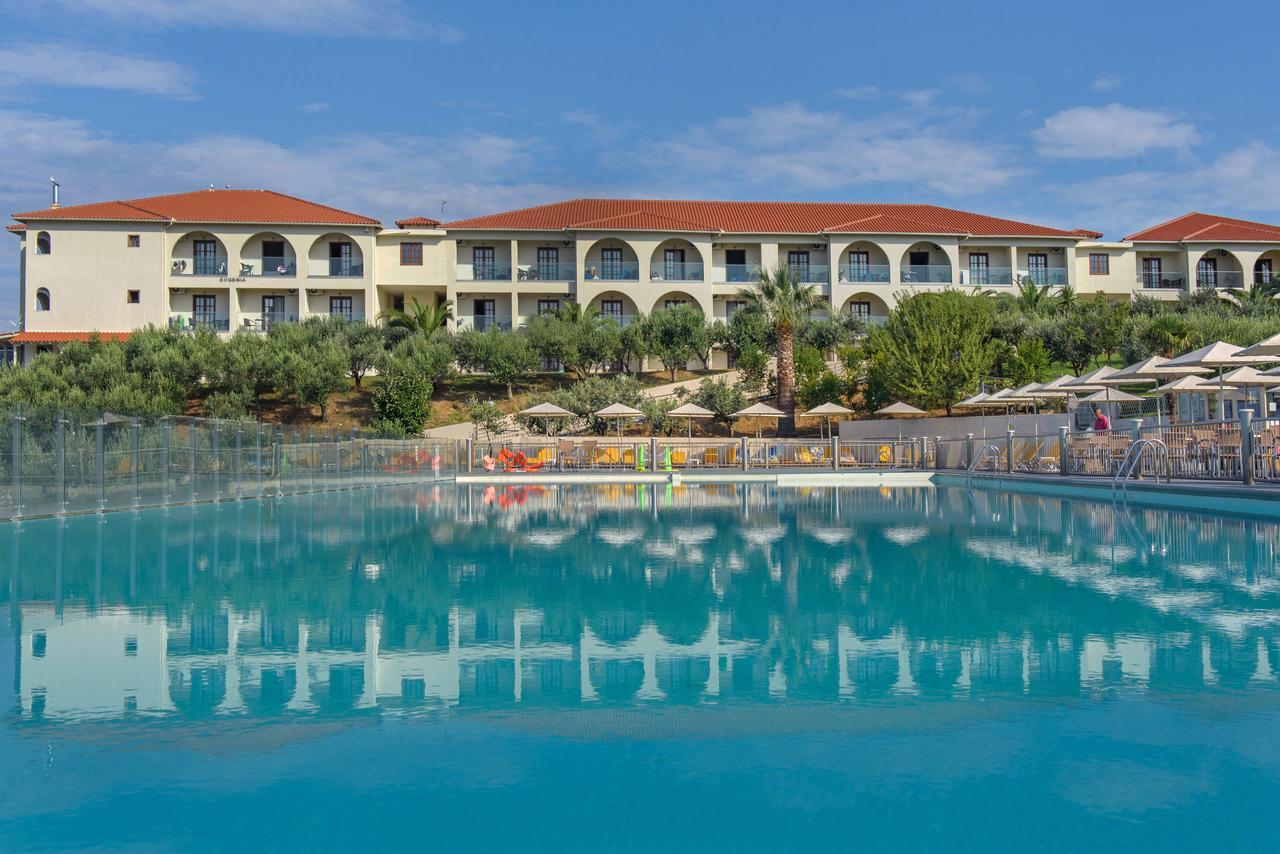 Akrathos Beach Hotel Ouranoupoli Bagian luar foto
